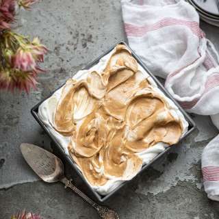 The best coffee tres leches cake with dalgona cream