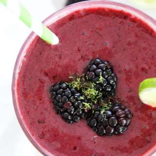 Blackberry Lime Smoothie