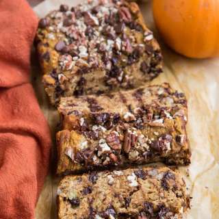 Paleo Pumpkin Banana Bread