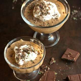 Peppermint crisp pudding