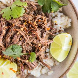 Instant Pot Shredded Beef