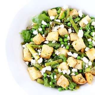 Spring Panzanella Salad