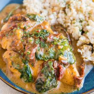 Instant Pot Creamy Tuscan Chicken
