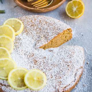 Grain-Free Rosemary Lemon Olive Oil Cake