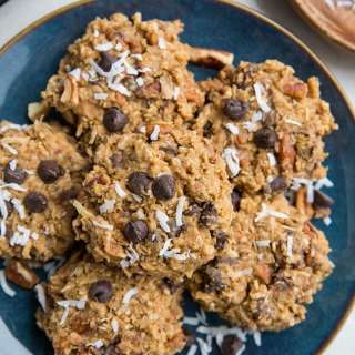 No-Bake Kitchen Sink Cookies (Vegan, GF)
