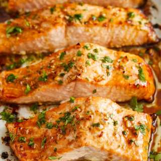 Honey-Glazed Salmon
