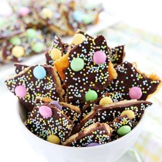 Easter Saltine Toffee