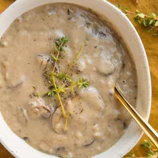 Dairy-Free Condensed Cream of Mushroom Soup