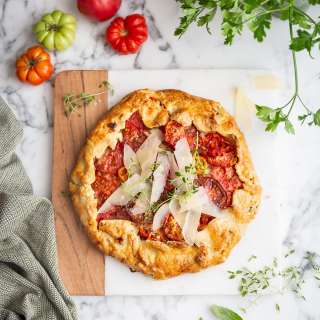 Tomato galette