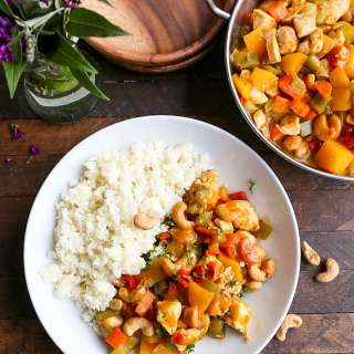 30-Minute Paleo Mango Cashew Chicken