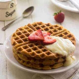 Strawberry Waffles