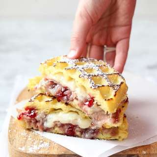Monte Cristo Waffle Sandwich