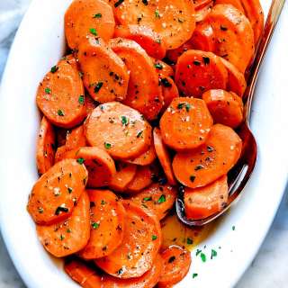 Brown Sugar Glazed Carrots