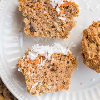 Low-Carb Carrot Cake Muffins