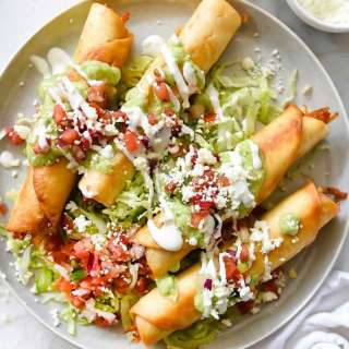 Chipotle Chicken Taquitos