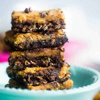Cookie Dough Oatmeal Breakfast Bars
