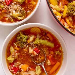Ground Beef Vegetable Soup