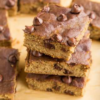 6-Ingredient Banana Chickpea Bars