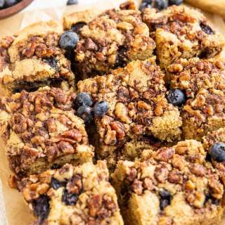 Gluten-Free Blueberry Coffee Cake