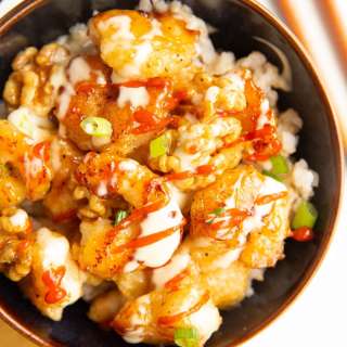 Healthy Honey Walnut Shrimp