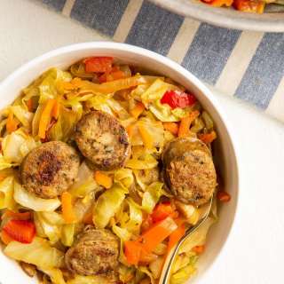 Cabbage and Sausage Skillet