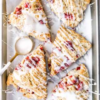 Strawberry Scones