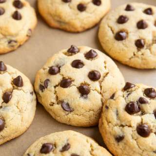Keto Chocolate Chip Cookies with Coconut Flour
