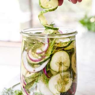 Refrigerator Quick Dill Pickles