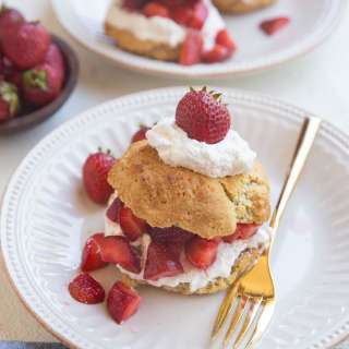 Healthy Strawberry Shortcake