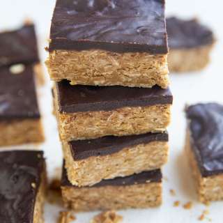 No-Bake Peanut Butter Oatmeal Bars