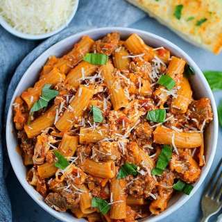 Rigatoni with Sausage