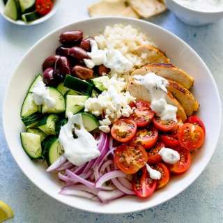 Greek Chicken Bowls