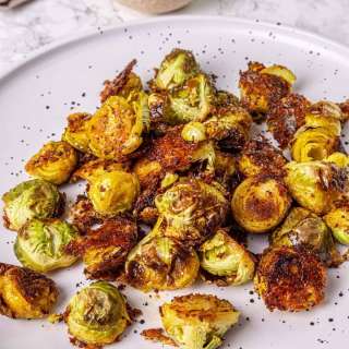 Parmesan-Crusted Brussels Sprouts