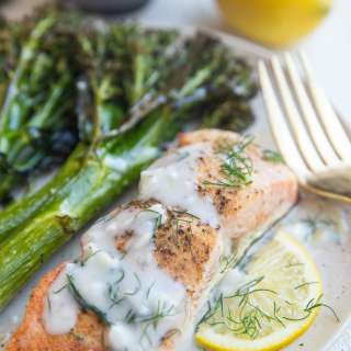 Dairy-Free Dill Sauce for Salmon