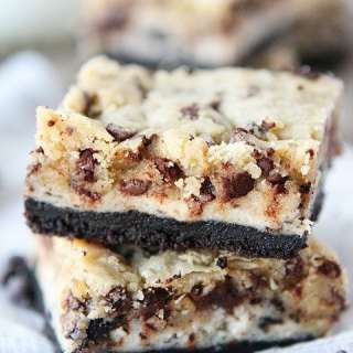 Oreo Cheesecake Cookie Dough Bars