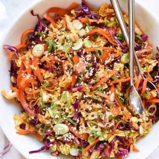 Quick Korean Spicy Slaw Recipe