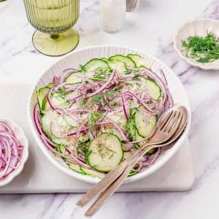 Cucumber-Onion Salad