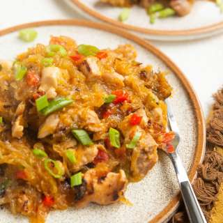 Spaghetti Squash Drunken Noodles