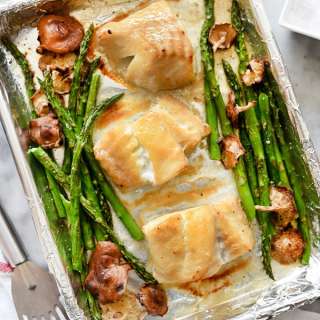 Broiled Miso Cod With Vegetables