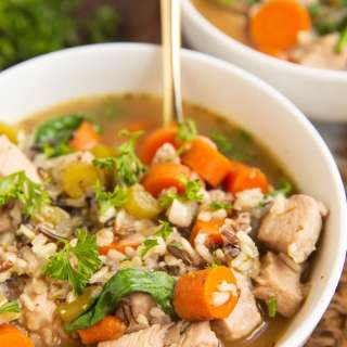 Wild Rice Chicken Soup