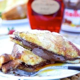 Nutella Stuffed French Toast