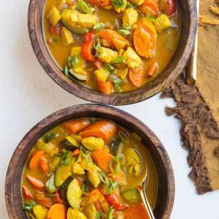 Thai Chicken Yellow Curry Soup