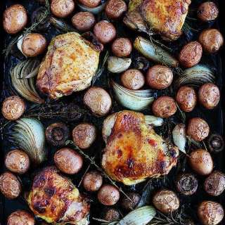 Sheet Pan Balsamic Chicken