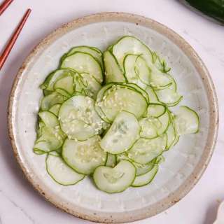 Sunomono Recipe (Japanese Cucumber Salad)