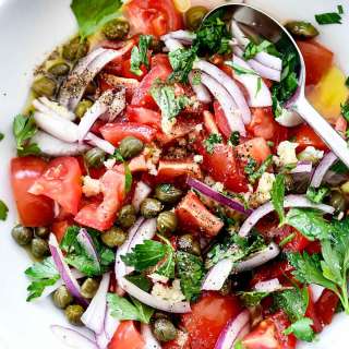 Mediterranean Tomato Salad