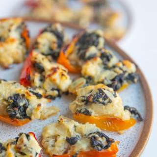 Feta Stuffed Mini Sweet Peppers