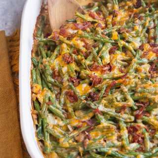 Cheesy Green Bean Casserole