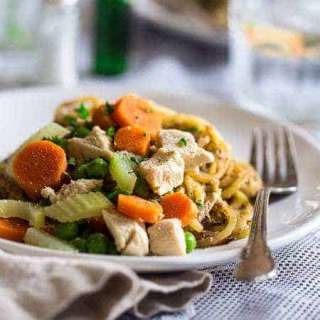 Healthy Chicken Pot Pie With Potato Noodles