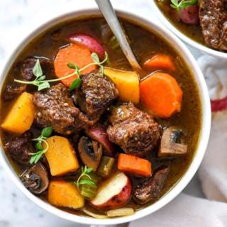 Beef Stew with Butternut Squash (Instant Pot, Crock Pot or Stove Top)