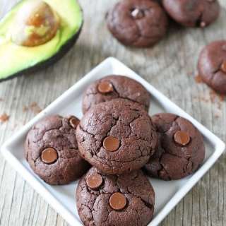 Vegan Chocolate Avocado Cookies
